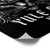 Jólakötturinn Christmas Yule Cat Hunts Poster (Hoek)