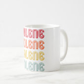JOLENE Gift Name Persoonlijke Retro  80-90 Koffiemok (Voorkant rechts)