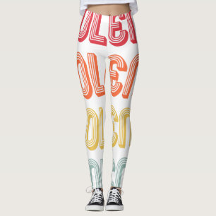 JOLENE Gift Name Persoonlijke Retro  80-90 Leggings