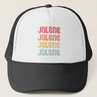 JOLENE Gift Name Persoonlijke Retro  80-90 Trucker Pet