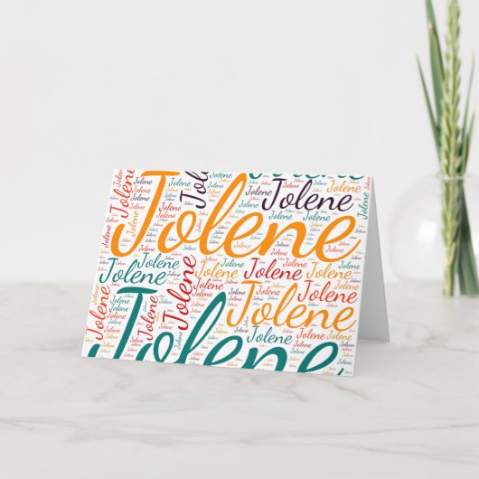 Jolene Kaart (Voorkant)