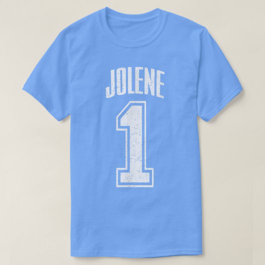 Jolene Supporter Number 1 Biggest Fan  T-shirt (Design voorkant)
