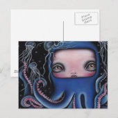 Jolenta Octopus Girl Briefkaart (Voorkant / Achterkant)