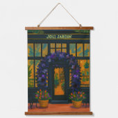 Joli Jardin  Hangend Wandkleed (Voorkant)