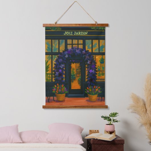 Joli Jardin Hangend Wandkleed (Slaapkamer)