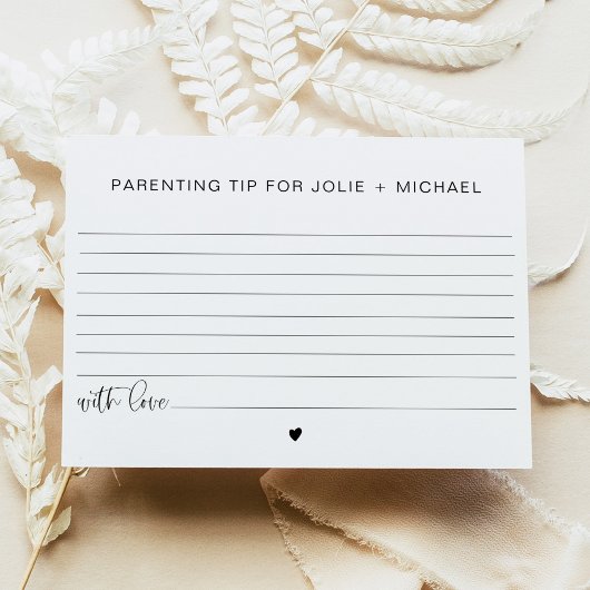 JOLIE Baby Ouderschap advies en tips Kaart spel