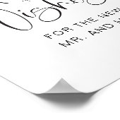 JOLIE Fun Typography Minimalist Advice & Wishes Poster (Hoek)