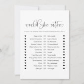 JOLIE Minimal wil dat ze liever Vrijgezellenfeest  Kaart (Voorkant)