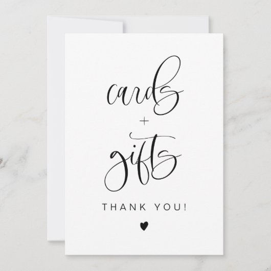 JOLIE Minimalist Bohemen-Kaarten en cadeauborden Kaart (Voorkant)