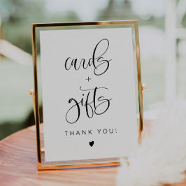 JOLIE Minimalist Bohemen-Kaarten en cadeauborden Kaart