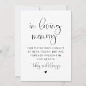 JOLIE Modern Bohemian in Loating Memory Sign Kaart (Voorkant)