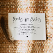 JOLIE Modern Boho Books for Baby Insert Kaart