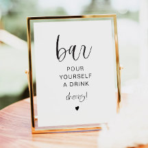 JOLIE Modern Minimalist Self Serve Bar