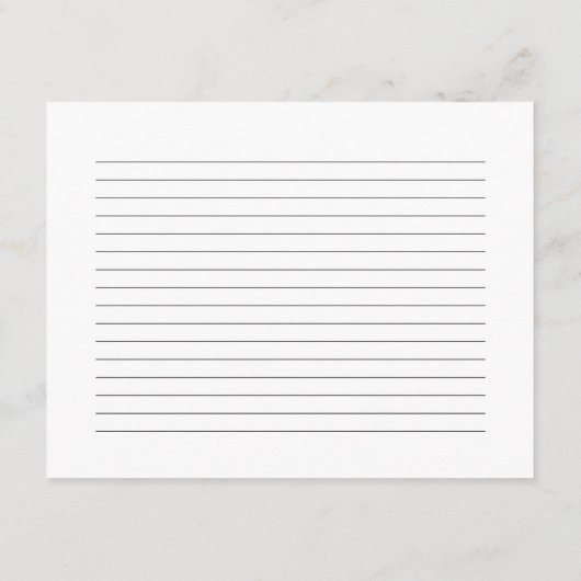 JOLIE Modern Minimalistisch Vrijgezellenfeest Rece Informatiekaartje (Achterkant)