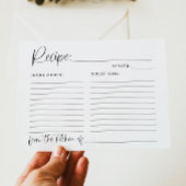 JOLIE Modern Minimalistisch Vrijgezellenfeest Rece Informatiekaartje