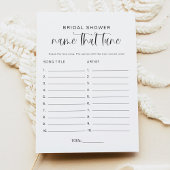 JOLIE Modern Naam Dat Tune Vrijgezellenfeest Spel Kaart