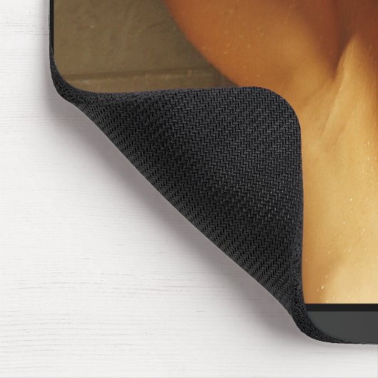 Jolie op een mousepad muismat (Hoek)