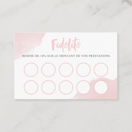 Jolie P Custom Cards | Not Editable Template Visitekaartje (Achterkant)