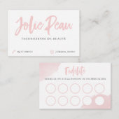 Jolie P Custom Cards | Not Editable Template Visitekaartje (Voorkant / Achterkant)