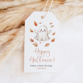 JOLIE Schattige Ghost Fall verlaat Happy Halloween Cadeaulabel