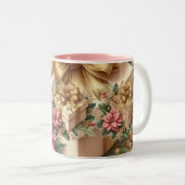 Jolie Tasse cadeux fin de June Tweekleurige Koffiemok (Voorkant rechts)