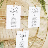 JOLIE Vertical Modern Boheem Tafel Stoelkaart Kaart