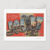 Joliet, Illinois - Large Letter Scenes 2 Briefkaart (Voorkant)