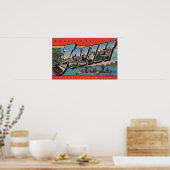 Joliet, Illinois - Large Letter Scenes Poster (Keuken)