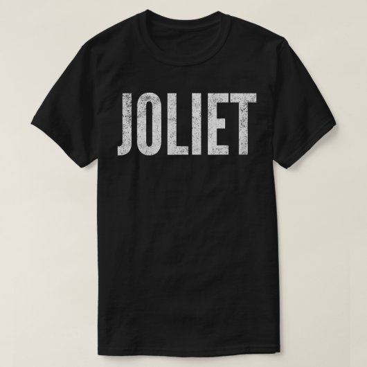 Joliet Illinois T-shirt (Design voorkant)