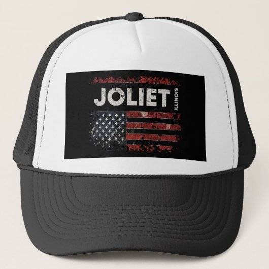 Joliet Illinois Trucker Pet (Voorkant)