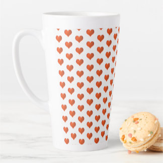 Jolis Coeurs Latte Mok