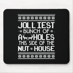 Jolliest bos van gaten aan deze kant van het noten muismat