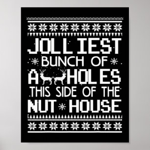 Jolliest bos van gaten aan deze kant van het noten poster