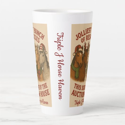 Jolliest Bunch Latte Mug Mok (Voorkant)