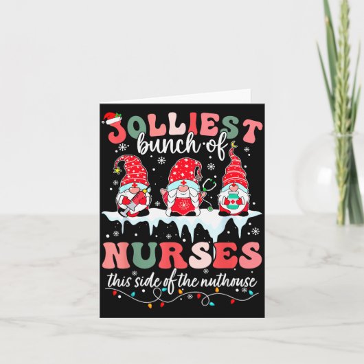 Jolliest Bunch Of Nurses This Side Of The Nut Hous Kaart (Voorkant)