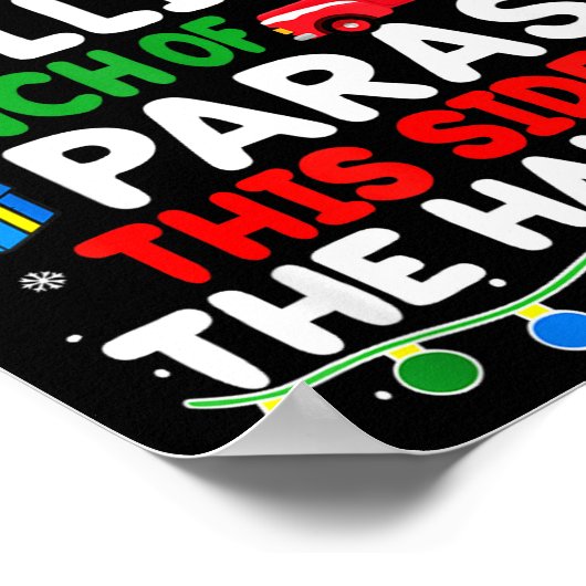 Jolliest Bunch Of Paras This Side Of The Hallway X Poster (Hoek)