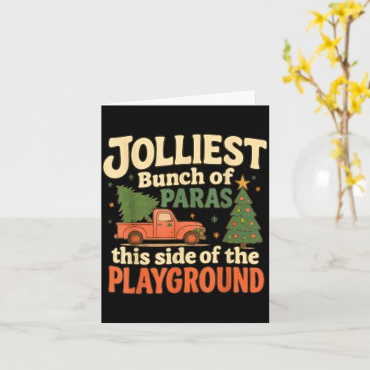 Jolliest Bunch Of Paras This Side Of The Playgroun Kaart (Gele Bloem)