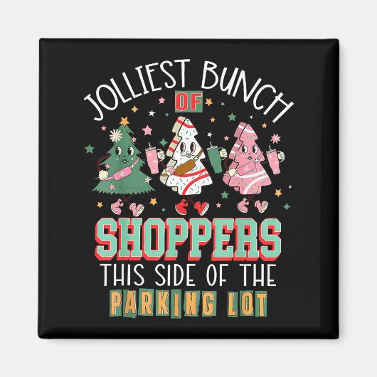 Jolliest Bunch Of Shoppers This Side Of The Parkin Magneet (Voorkant)