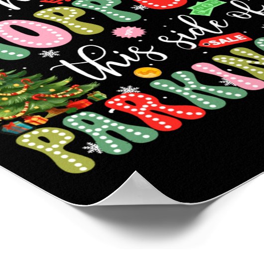 Jolliest Bunch Of Shoppers This Side Of The Parkin Poster (Hoek)