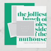 Jolliest Bunch Traditie met Trio Backer Vakantie Feestdagenkaart (Voorkant / Achterkant)