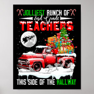 Jolliest Bunch van 2e klas leraren van Hallway PI Poster