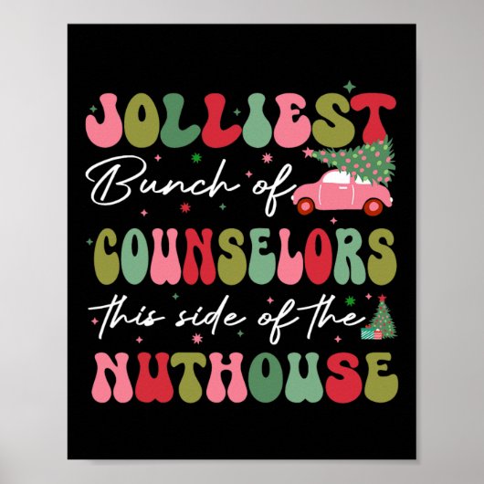 Jolliest Bunch van Counselor deze kant van de moer Poster (Voorkant)