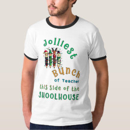 Jolliest Bunch van Leraren Schoolhuis T-shirt