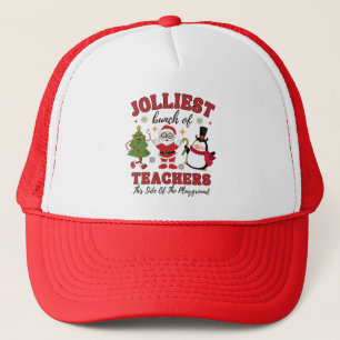 Jolliest stelletje leraren, kerst leraar trucker pet