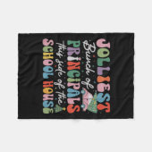 Jolliest stelletje van de directeuren aan deze kan fleece deken (Voorkant (Horizontaal))