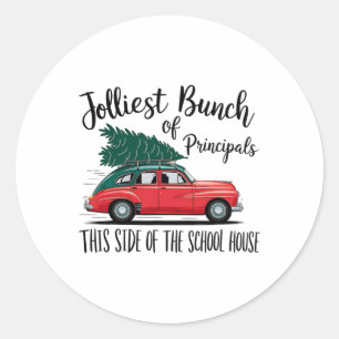 Jolliest stelletje van de directeuren aan deze kan ronde sticker