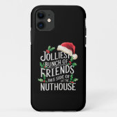 Jolliest stelletje vrienden xmas matching sarcasti Case-Mate iPhone case (Achterkant)