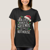 Jolliest stelletje vrienden xmas matching sarcasti t-shirt (Voorkant)