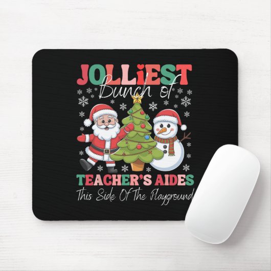 Jolliest Teacher's Aides Kerst Speeltuin Fun Muismat (Met muis)