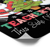 Jolliest Teacher's Aides Kerst Speeltuin Fun Poster (Hoek)